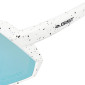 LUNETTES VELO ADULTE GIST MASK MONTURE BLANC VERRE BLEU POLYCARBONATE (PROTECTION 100% CONTRE UVA, UVB, UV) 8013271365411