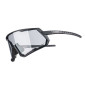 LUNETTES VELO ADULTE GIST MASK MONTURE NOIR VERRES PHOTOCHROMIC VERRES QUI S'ADAPTENT AUTOMATIQUEMENT A LA LUMINOSITE PROTECTION 100% UV - (VERRE CAT 1-3) 8013271365435