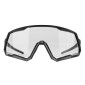 LUNETTES VELO ADULTE GIST MASK MONTURE BLANC VERRE ROUGE Photocromic E (PROTECTION 100% CONTRE UVA, UVB, UV) - (VERRE CAT 3) 8013271365435