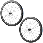 ROUES GRAVEL / ROUTE DISQUE 700 FIR FC 50 PRO CENTERLOCK CARBONE NOIR CASSETTE SRAM XDR 12V AXE TRAVERSANT 12/100 ET 12/142 HAUTEUR/PROFIL 46/50 mm (PAIRE) - TUBELESS READY 8013271363097