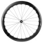 ROUES GRAVEL / ROUTE DISQUE 700 FIR FC 50 PRO CENTERLOCK CARBONE NOIR CASSETTE SRAM XDR 12V AXE TRAVERSANT 12/100 ET 12/142 HAUTEUR/PROFIL 46/50 mm (PAIRE) - TUBELESS READY 8013271363097