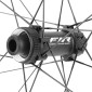 ROUES GRAVEL / ROUTE DISQUE 700 FIR FC 50 PRO CENTERLOCK CARBONE NOIR CASSETTE SRAM XDR 12V AXE TRAVERSANT 12/100 ET 12/142 HAUTEUR/PROFIL 46/50 mm (PAIRE) - TUBELESS READY 8013271363097