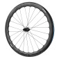 ROUES GRAVEL / ROUTE DISQUE 700 FIR FC 50 PRO CENTERLOCK CARBONE NOIR CASSETTE SRAM XDR 12V AXE TRAVERSANT 12/100 ET 12/142 HAUTEUR/PROFIL 46/50 mm (PAIRE) - TUBELESS READY 8013271363097