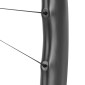 ROUES GRAVEL / ROUTE DISQUE 700 FIR FC 50 PRO CENTERLOCK CARBONE NOIR CASSETTE SRAM XDR 12V AXE TRAVERSANT 12/100 ET 12/142 HAUTEUR/PROFIL 46/50 mm (PAIRE) - TUBELESS READY 8013271363097