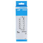 CHAINE VELO 1V. CITY SHIMANO NEXUS NX10 ARGENT 114 MAILLONS (3.30 - 1/2"x1/8") 4524667128441