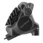 ETRIER FREIN GRAVEL DISQUE HYDRAULIQUE ARRIERE SHIMANO GRX 2 PISTONS FLATMOUNT NOIR (VENDU A L'UNITE) 4550170313074