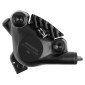 ETRIER FREIN GRAVEL DISQUE HYDRAULIQUE ARRIERE SHIMANO GRX 2 PISTONS FLATMOUNT NOIR (VENDU A L'UNITE) 4550170313074