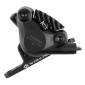 ETRIER FREIN GRAVEL DISQUE HYDRAULIQUE AVANT SHIMANO GRX 2 PISTONS FLATMOUNT NOIR (VENDU A L'UNITE) 4550170313081