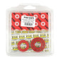 BEARING FOR CRANKSHAFT+SEALS FOR SCOOT P2R FOR MBK 50 BOOSTER, NITRO/YAMAHA 50 BWS, AEROX/APRILIA 50 SR/CPI 50 ARAGON/GENERIC 50 IDEO/KEEWAY 50 FOCUS (KIT 6204 FAG STEEL CASE C3/ RED NITRILE SEALS ) 3701213409525
