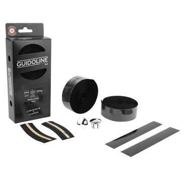 RUBAN DE GUIDON / CINTRE VELOX MAXI CORK GEL NOIR - GUIDOLINE 3660429311117