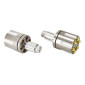 BAR ENDS REPLAY COLT ALUMINIUM CNC TUNGSTEN/GOLDEN (PAIR) 3700948034163