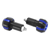 EMBOUT DE GUIDON REPLAY ROLLER NOIR/BLEU DIAM 17 mm (PAIRE) 3700948034279