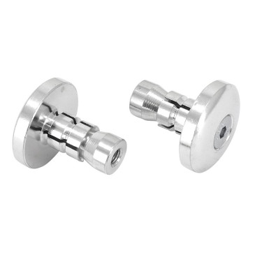 BAR ENDS VICMA - FLUSH FIT - SILVER (Ø 14mm) (PAIR) 8430525031234
