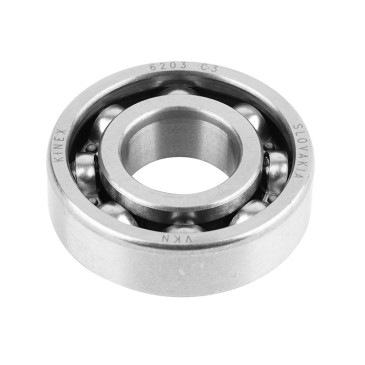 ROULEMENT D'EMBIELLAGE 6203 (17x40x12) ZKL ACIER C3 ADAPTABLE PEUGEOT 103/SOLEX 3800 (VENDU A L'UNITE) 3701213410163