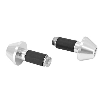 EMBOUT DE GUIDON REPLAY PARAPLUIE ARGENT POLI DIAM 14mm (PAIRE) 3700948034262