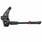 KICKSTAND FOR BICYCLE (REAR) NEWTON 24-28" ADJUSTABLE -SEATSTAY+CHAINSTAY MOUNTING - ALUMINIUM - BLACK 3700948068939