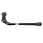 KICKSTAND FOR BICYCLE - REAR NEWTON 24-29'' BLACK - ADJUSTABLE - mounting with two screws (Spacing 18mm) on chain stays - 3700948107874