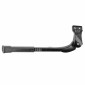 KICKSTAND FOR BICYCLE - REAR NEWTON 24-29'' BLACK - ADJUSTABLE - mounting with two screws (Spacing 18mm) on chain stays - 3700948107874