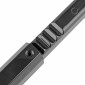 KICKSTAND FOR BICYCLE - REAR NEWTON 24-29'' BLACK - ADJUSTABLE - mounting with two screws (Spacing 18mm) on chain stays - 3700948107874