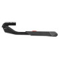 BEQUILLE VELO LATERALE ARRIERE NEWTON 24-29'' NOIR REGLABLE FIXATION 2 VIS SUR BASE ENTRAXE 18mm (FIXATION A LA VERTICALE) 3700948298527