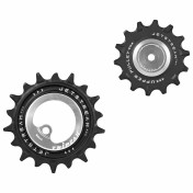 GALET DERAILLEUR AOPW TRIPEAK 14-18 DENTS CERAMIQUE 12x1V. SRAM T TYPE ARGENT (JEU DE 2) (GARANTIE 4 ans) 4710243292976