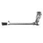 KICKSTAND FOR BICYCLE - NEWTON - 20-28 " - ADJUSTABLE - ALUMINIUM- SILVER 3700948068953