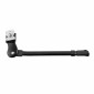 BEQUILLE VELO LATERALE AVEC PLAQUE NEWTON 20-28" REGLABLE ALU NOIR 3700948068960