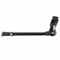BEQUILLE VELO LATERALE AVEC PLAQUE NEWTON 20-28" REGLABLE ALU NOIR 3700948068960