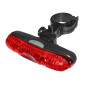TAILLIGHT ON BATTERY -ON SEATPOST- NEWTON FLASH 5 LEDS - 3 FUNCTIONS- BLACK -INCLUDED 2 AAA BATTERIES. 3700948070727