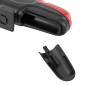 TAILLIGHT ON BATTERY -ON SEATPOST- NEWTON FLASH 5 LEDS - 3 FUNCTIONS- BLACK -INCLUDED 2 AAA BATTERIES. 3700948070727
