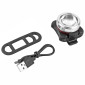 ECLAIRAGE VELO USB AVANT NEWTON LIGHT22AF COB LEDS 130 LUMENS ARGENT/NOIR (VENDU A L'UNITE) - ECLAIRAGE ADDITIONNEL - 3700948092675