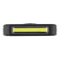 ECLAIRAGE VELO / TROTTINETTE USB AVANT OU ARRIERE SUR CINTRE NEWTON COB LEDS 120 LUMENS NOIR (FONCTIONS FIXE, SOS ET CLIGNOTANT) 3700948097007