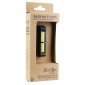 ECLAIRAGE VELO / TROTTINETTE USB AVANT OU ARRIERE SUR CINTRE NEWTON COB LEDS 120 LUMENS NOIR (FONCTIONS FIXE, SOS ET CLIGNOTANT) 3700948097007