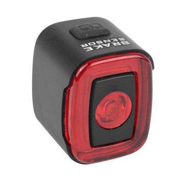 ECLAIRAGE VELO USB ARRIERE SUR TIGE OU CHARIOT DE SELLE NEWTON FONCTION FEU STOP LW-200 COB LEDS 50 LUMENS NOIR (ECLAIRAGE ROUGE) 3700948257326