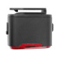 ECLAIRAGE VELO USB ARRIERE SUR TIGE DE SELLE NEWTON FONCTION FEU STOP LW-200 COB LEDS 50 LUMENS NOIR (ECLAIRAGE ROUGE) - NON HOMOLOGUE - 3700948257326