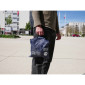 PONCHO / CAPE ANTI PLUIE ADULTE P2R L/XL BLEU MARINE WATERPROOF AVEC CAPUCHE - TAILLE 1.76 à 1.82m 3700256070815