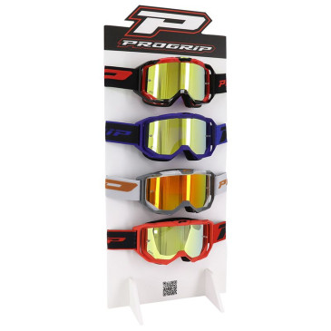 PRESENTOIR PROGRIP POUR MASQUE/LUNETTES CROSS (4 EMPLACEMENT DE MASQUES) 0801766031525