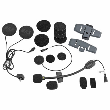 KIT MONTAGE ET AUDIO S2 (BASE METAL, ECOUTEURS, MICRO SIMPLE, MICRO PERCHE, FIXATIONS VELCRO) 3667385002424