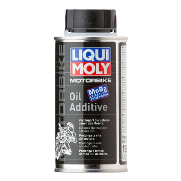 ADDITIF HUILE MOTEUR LIQUI MOLY MOTORBIKE OIL ADDITIVE POUR MOTEUR 2T ET 4T 125 ml (VENDU A L'UNITE) 4100420216688