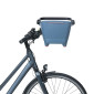 PANIER ARRIERE PLASTIC BASIL BUDDY BLEU POUR CHIEN (45x32x22) (LIVRE AVEC FIXATION ETAU PORTE BAGAGE) COMPATIBLE SYSTEME MIK 3700948311431