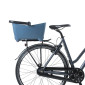 PANIER ARRIERE PLASTIC BASIL BUDDY BLEU POUR CHIEN (45x32x22) (LIVRE AVEC FIXATION ETAU PORTE BAGAGE) COMPATIBLE SYSTEME MIK 3700948311431