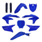 CARROSSERIE/CARENAGE MOTO MX YAMAHA 250 YZ F 2024>, 450 YZ F 2023>, 450 YZ FX 2024> BLEU YAM/NOIR (COULEUR OEM) (KIT PLASTIQUES 10 PIECES) -POLISPORT- 5604415151620