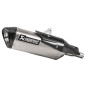 POT MAXISCOOTER AKRAPOVIC POUR HONDA 750 X-ADV 2017>2024, FORZA 2021>2023 (SILENCIEUX SEUL TITANE) (S-H7SO4-HRT/1) (HOMOLOGUE CE) 3831126428877