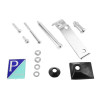PORTE BAGAGE AVANT ORIGINE PIAGGIO 50-125 VESPA PRIMAVERA 2013>, SPRINT 2014> CHROME -1B011216-