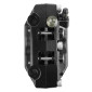 ETRIER DE FREIN AV ADAPTABLE PEUGEOT 50 SPEEDFIGHT 3-4 NOIR (LIVRE AVEC PLAQUETTES) -SELECTION P2R- 7421083776133