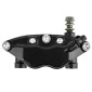 ETRIER DE FREIN AV ADAPTABLE PEUGEOT 50 SPEEDFIGHT 3-4 NOIR (LIVRE AVEC PLAQUETTES) -SELECTION P2R- 7421083776133