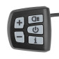 COMPTEUR / DISPLAY AVEC UNITE DE COMMANDE VAE BAFANG DP C07 CANBUS POUR MOTEUR CENTRAL M400, M420, M300 (SUPPORT 22,2/82/75/94 mm LONGUEUR CABLE 650 mm) 3667385002738