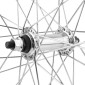 ROUE VTT PATIN 27.5" ER10 AVANT MOYEU ALU AXE PLEIN (VENDU AVEC ECROU M9) JANTE 19C ARGENT 36 RAYONS ARGENT 3660429044145