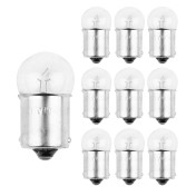AMPOULE/LAMPE STANDARD 12V 10W CULOT BA15s BULB G18,5 GRAISSEUR TRANSPARENT (CLIGNOTANT) (BOITE DE 10) -P2R- 3667385002882