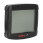 COMPTEUR KOSO DIGITAL MULTIFONCTIONS XR-01S (TOTALISATEUR KILOMETRIQUE/ TOTALISATEUR HEURES/ JAUGE ESSENCE/ HORLOGE/ VOLMETRE/ ALERTE VOLTAGE) 3700948099582